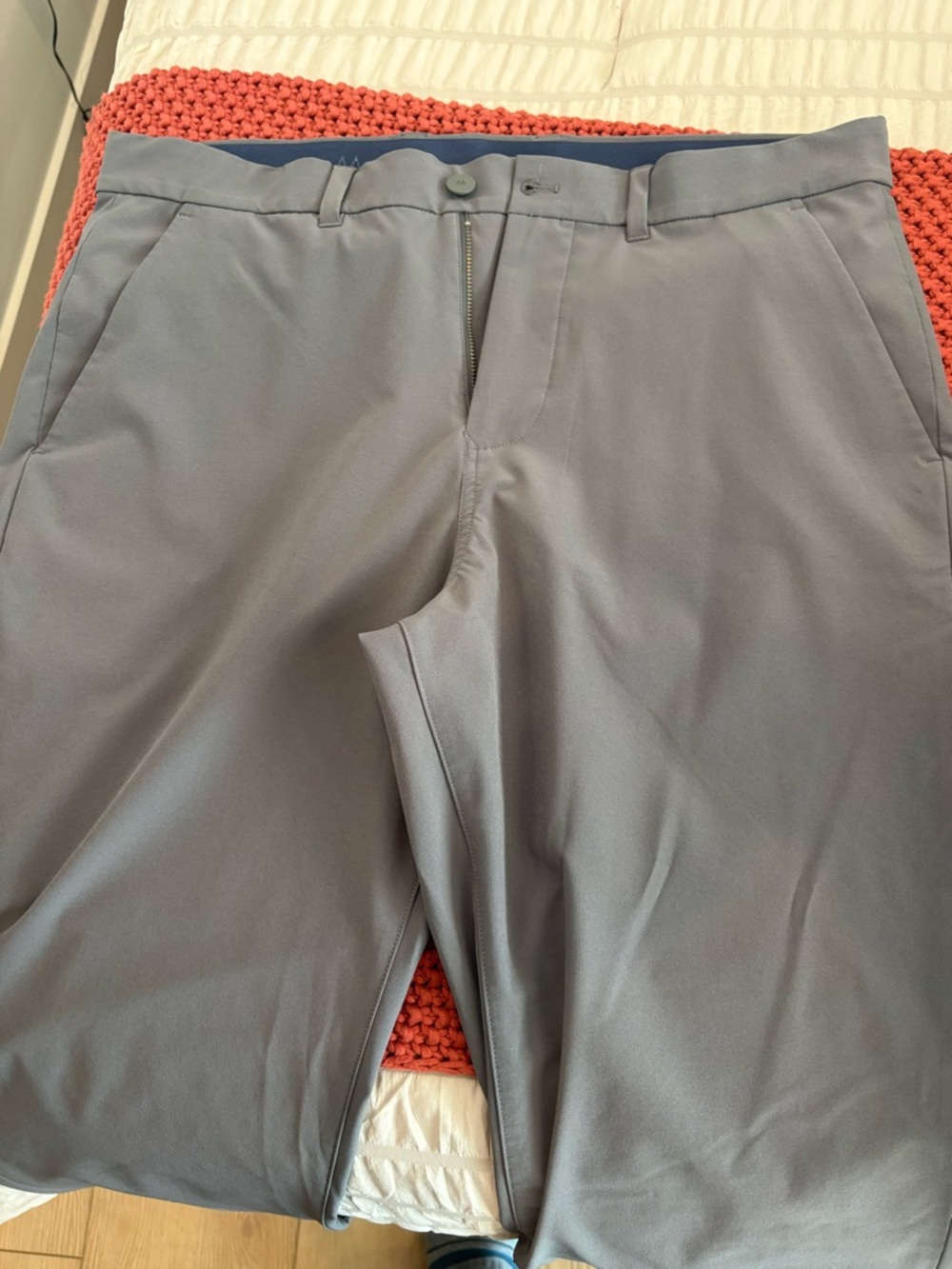 Mizzen+Main Men's Dress Pants in Slate Gray